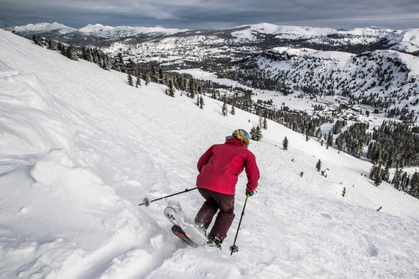 head skis usa venturi 95 - dropping! the head venturi 95 doing what it does best...having fun!