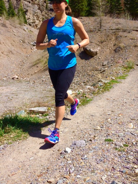 brooks cascadia 12 for women - heather enjoys the cross-over capabilities of the brooks cascadia 12.