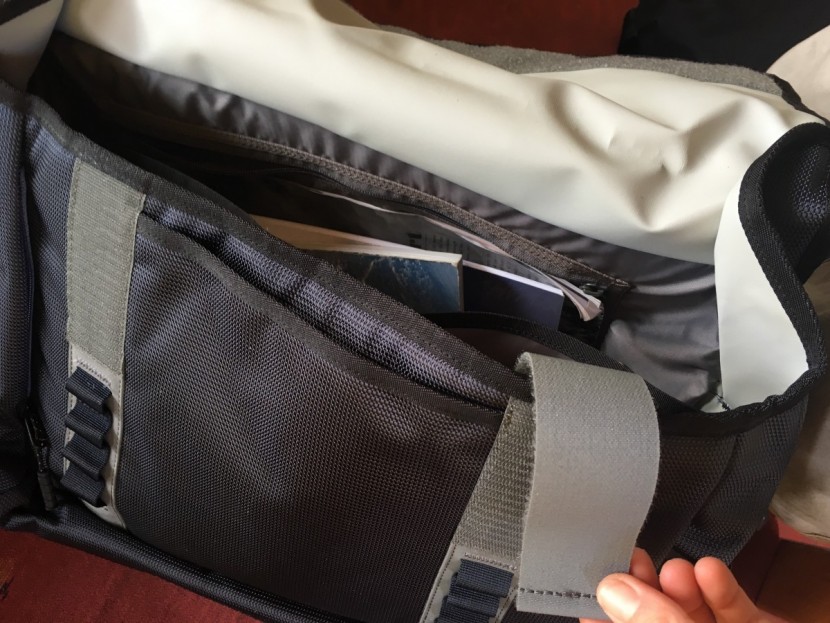 timbuk2 command messenger - the command messenger bag has velcro if you want it, or you can...