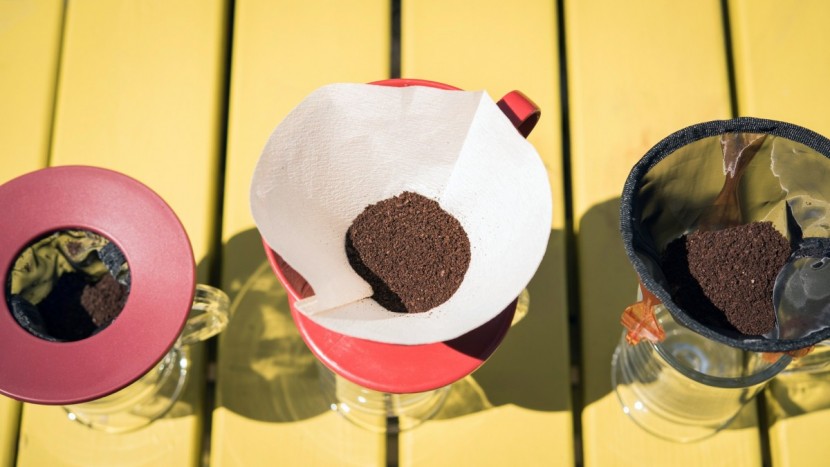 camping coffee - some compact and lightweight pour-over style brewers ready to duke...