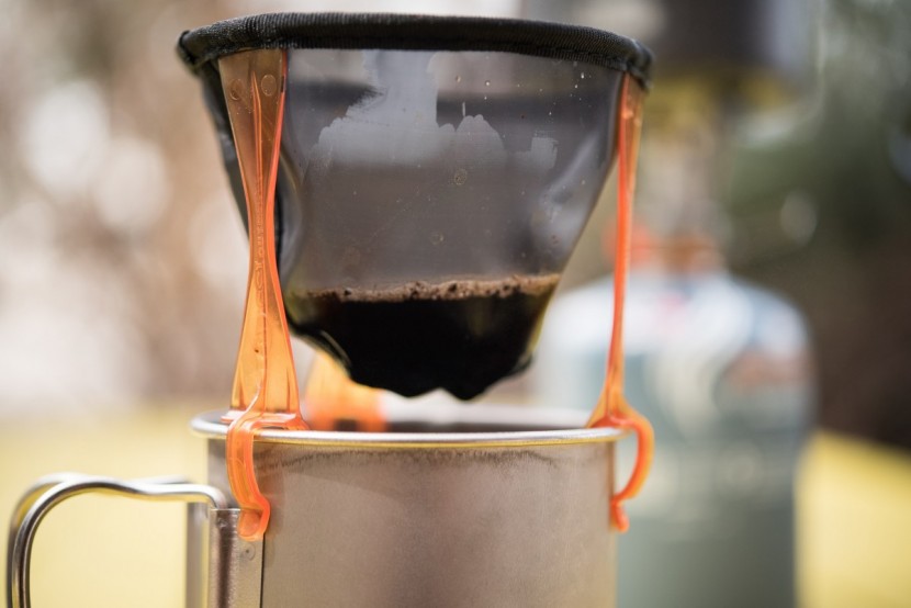 camping coffee - the ultralight java drip&#039;s legs fold up to make this one of the most...