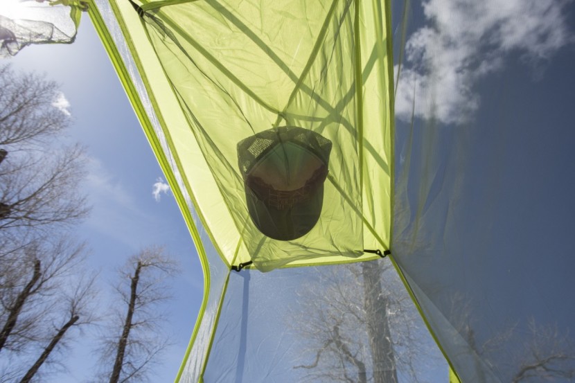 eureka midori 2 - sizable overhead storage in the midori 2.