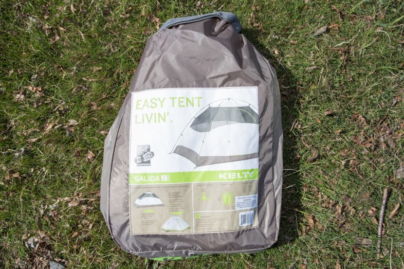 kelty salida 2 - the packaging for the salida 2 felt like car-camping material &mdash; we...