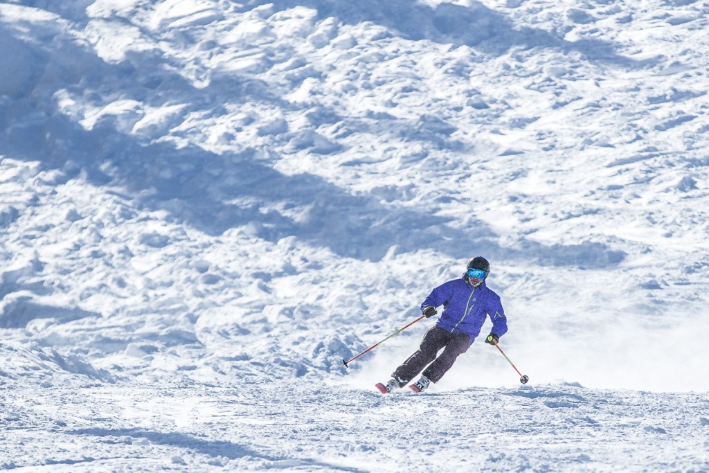 powder skis - it's not all powder all the time. the confessions can handle the...