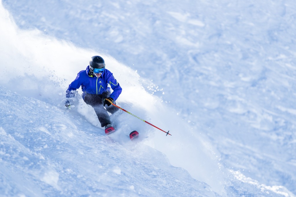 powder skis - while it's not a quiver-killer, the volkl confession is ready to...