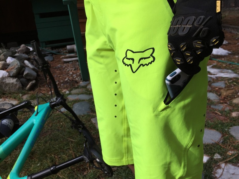 fox freeride for women - the thigh pocket scored huge points among the ladies.