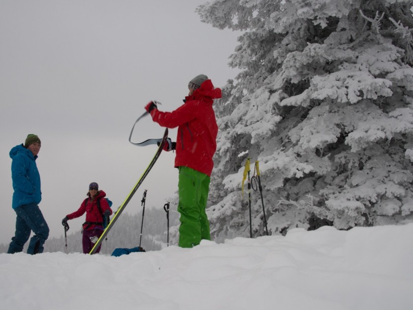 outdoor research white room - a winter wonderland in jackson, wyoming. testing ski gear requires...