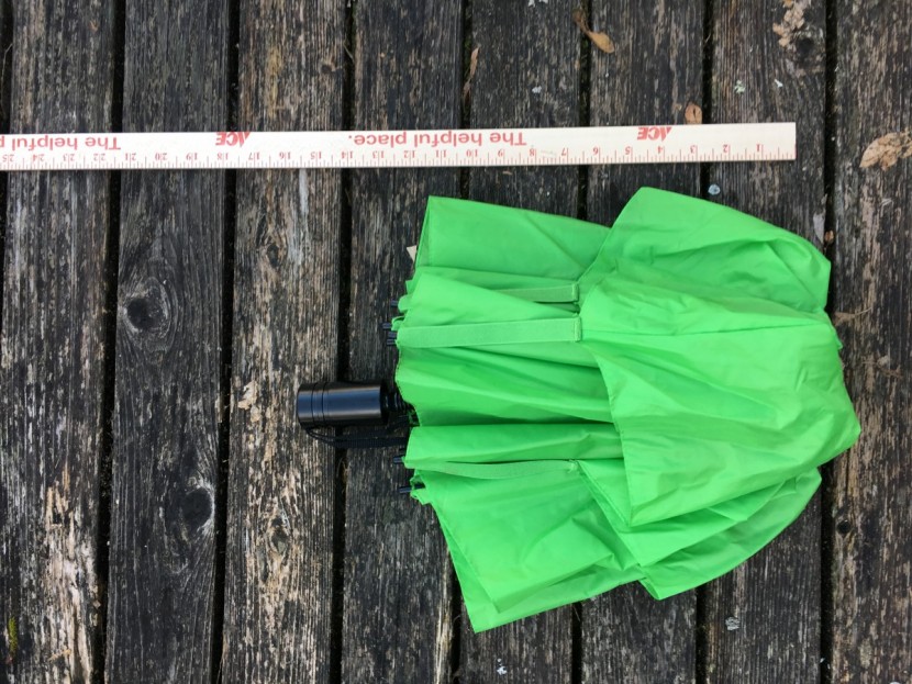 gustbuster metro - the gustbuster metro umbrella is on the larger side of the compact...