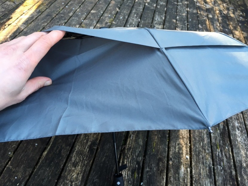 eez-y compact travel - this umbrella has a similar double canopy as the gustbuster, but did...