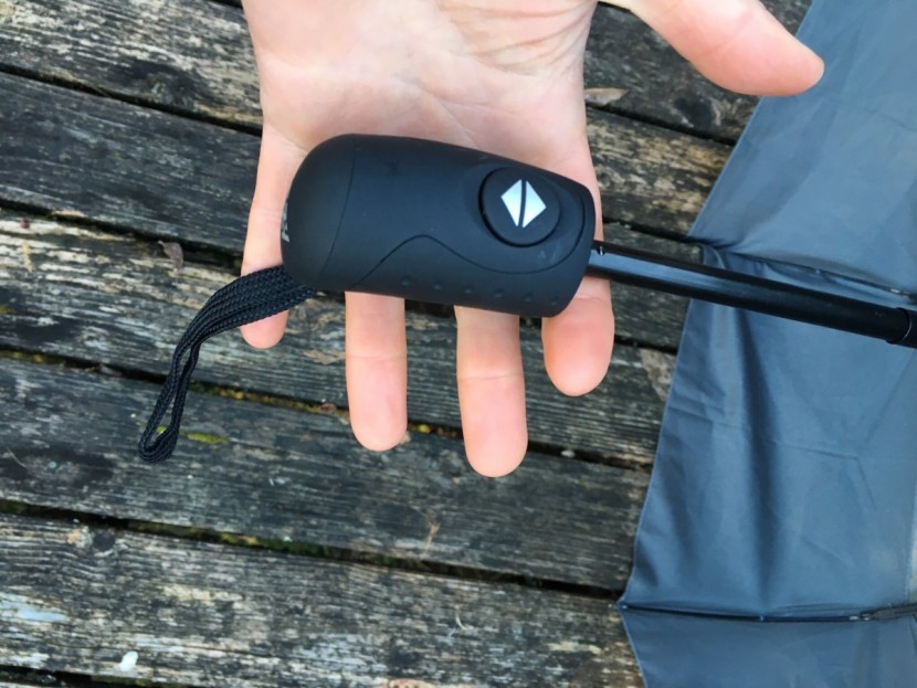 eez-y compact travel - the compact travel umbrella&#039;s canopy open and closes with the same...