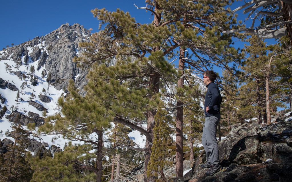 hiking shoes men - early spring hiking in the sierras means seeking out snow-free...