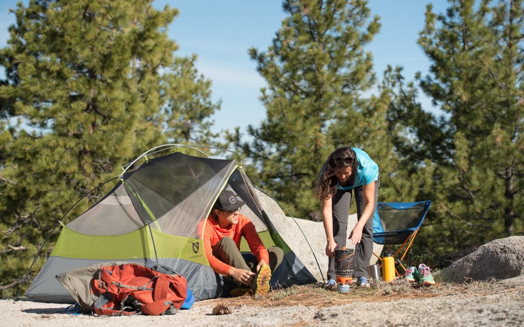 backpacking tent - the dagger scored well in ease of set-up. the single, hubbed pole...