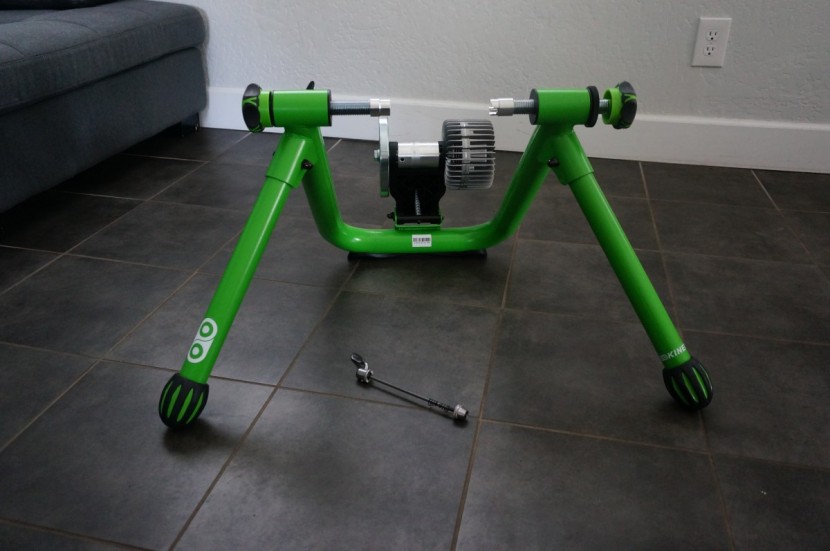 bike trainer - the kinetic road machine is a standard trainer with a fluid...