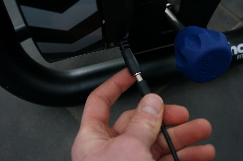 wahoo fitness kickr snap - the power connection on the kickr snap has a short wire pigtail that...