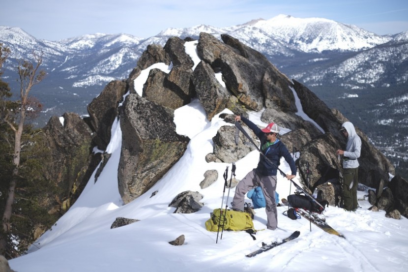 the north face fuseform progressor hoodie - this jacket kept our tester warm and comfortable on a short ski tour...