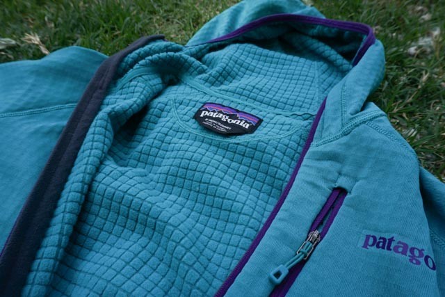 fleece jacket men - the grid pattern on some fleece jackets creates hundreds of tiny...