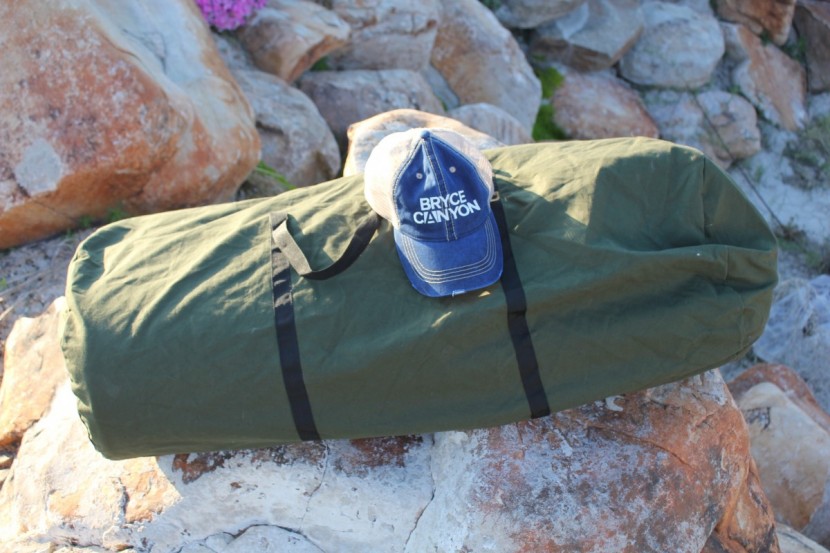 slumberjack country squire 0 - it's big one baby! however, the bag easily rolls up into the duffel...