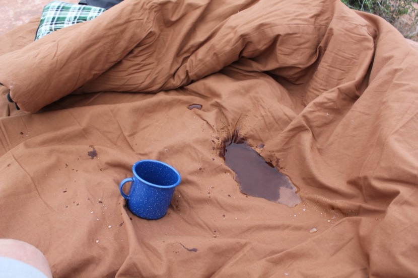 wenzel grande - during our water-resistance test, 16oz. of water penetrated the...