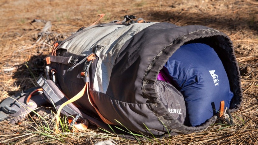 rei co-op backpacker - the rei model is quick to pack up, but doesn't shrink to a small...
