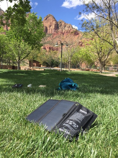 nekteck 14w - the 14w nekteck charges under the towering walls of zion national...