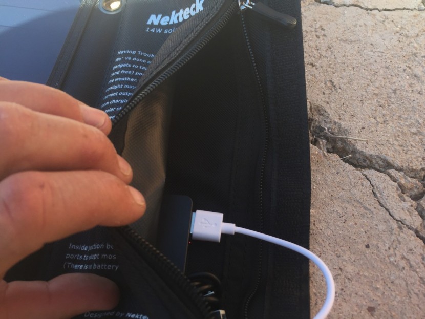 nekteck 14w - the nekteck 14w comes with two usb ports, but we found the panel to...