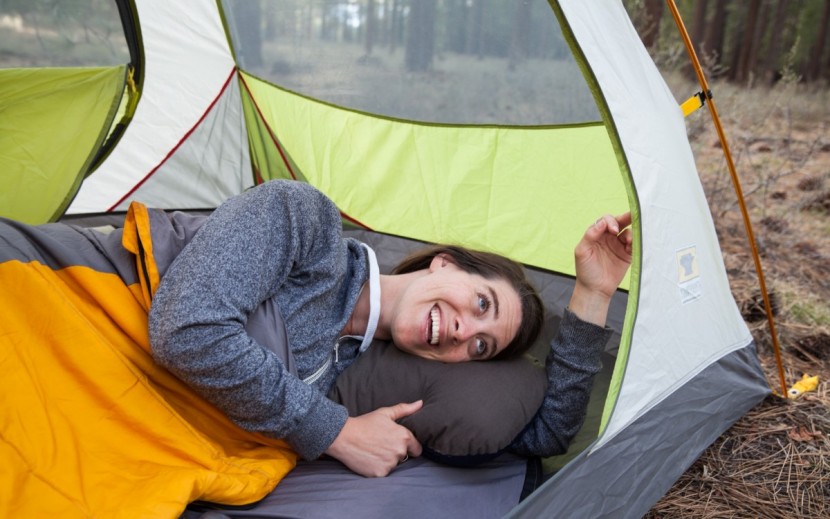 rei co-op backpacker - the rei pillow isn't the best option for long distance backpacking...