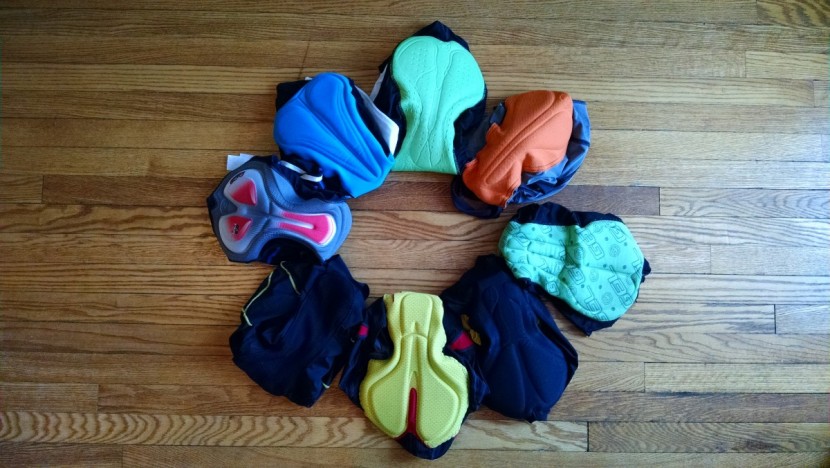 bike shorts men - chamois and padding come in all sorts of shapes and sizes, ideally...