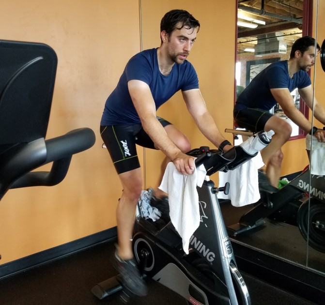 zoot active tri - testing our budget buy winning zoot active tri shorts in a spin class.