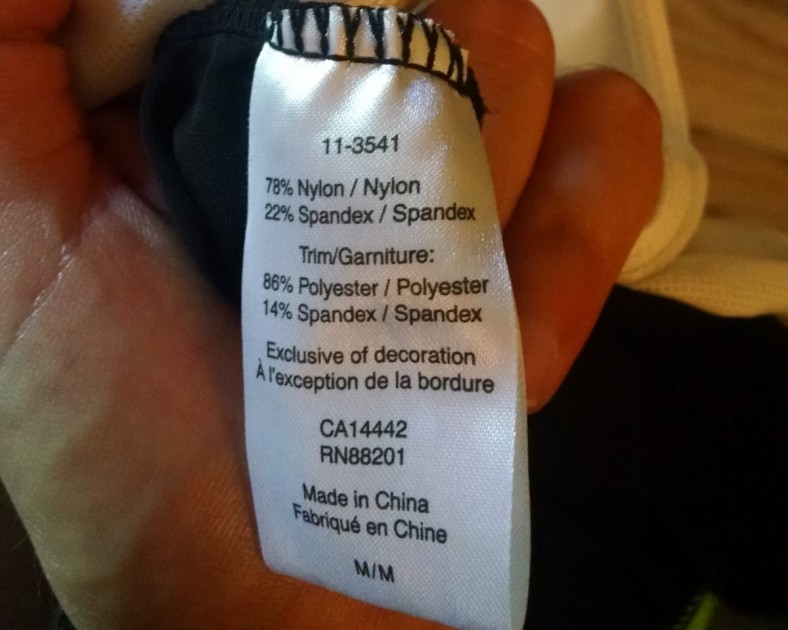 performance elite bibs - the performance elite bib shorts body are 78% nylon and 22% spandex...