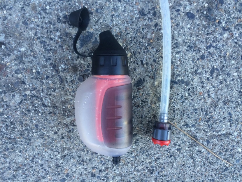 msr trailshot - to backflush the trail shot you simply remove the hose and force the...