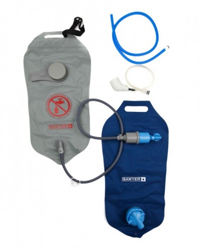 sawyer 4l water filtration system backpacking water filter review