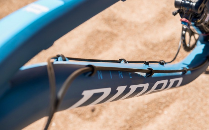 niner jet 9 1-star nx1 2017 - the niner&#039;s cable routing is sloppy and could hook a shoe or crank...