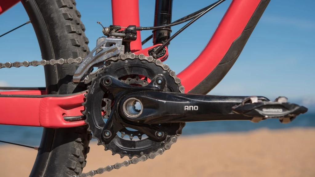 trek fuel ex 7 29 2017 trail mountain bike review - a 2x10 drivetrain offers a large gear range but does require more...