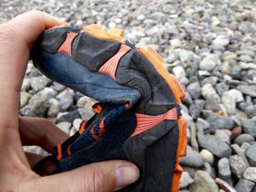 merrell agility peak flex for women - lacking a rock plate, this shoe is super flexible (hence the name)...