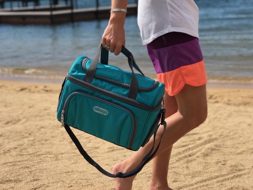 ebags crew cooler ii - the crew cooler's handle and should strap make for easy transport to...