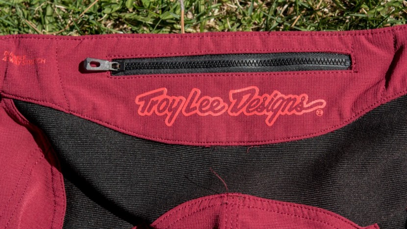 troy lee ruckus - this rear pocket is not all that useful and can make wearing a...