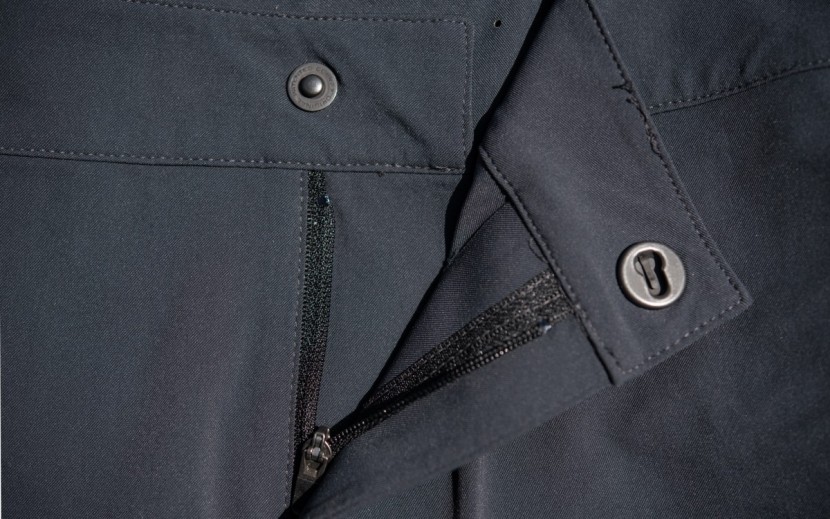 kitsbow a/m - the slick slider style button on the kitsbow a/m shorts.