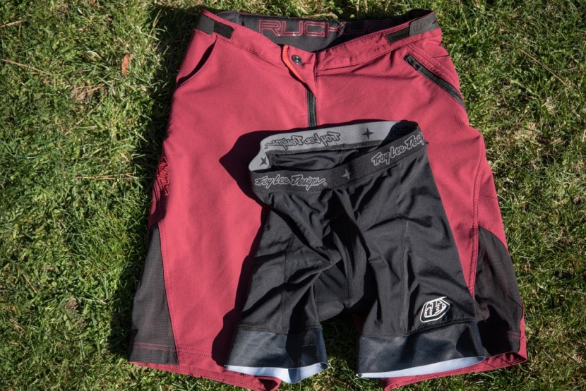 troy lee ruckus - the leg cuffs on the ruckus liner were very snug, other than that...