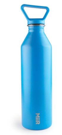 NEW UNITED HEALTHCARE CLEAR NAVY BLUE & GRAY COLD WATER BOTTLE W