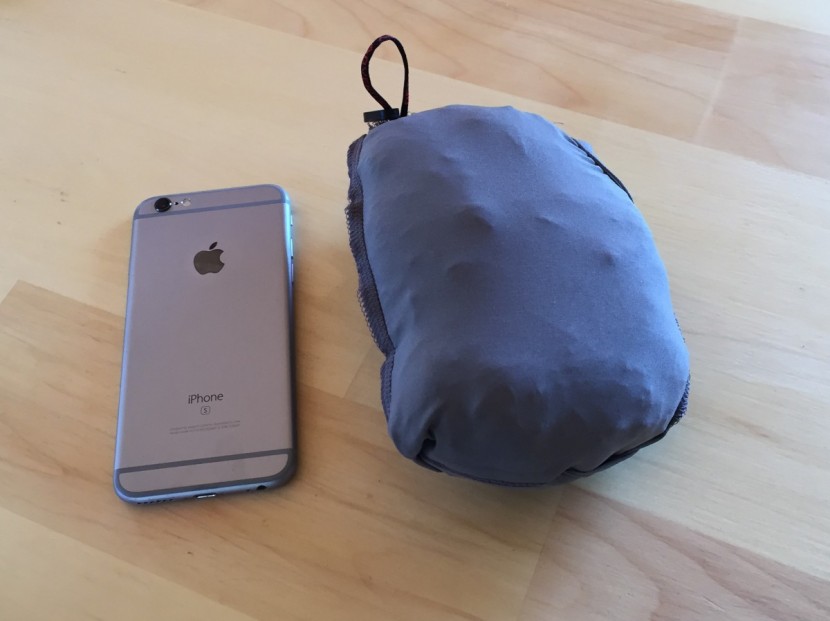 outdoor research boost - the boost compared with a standard size iphone 6. the boost landed...