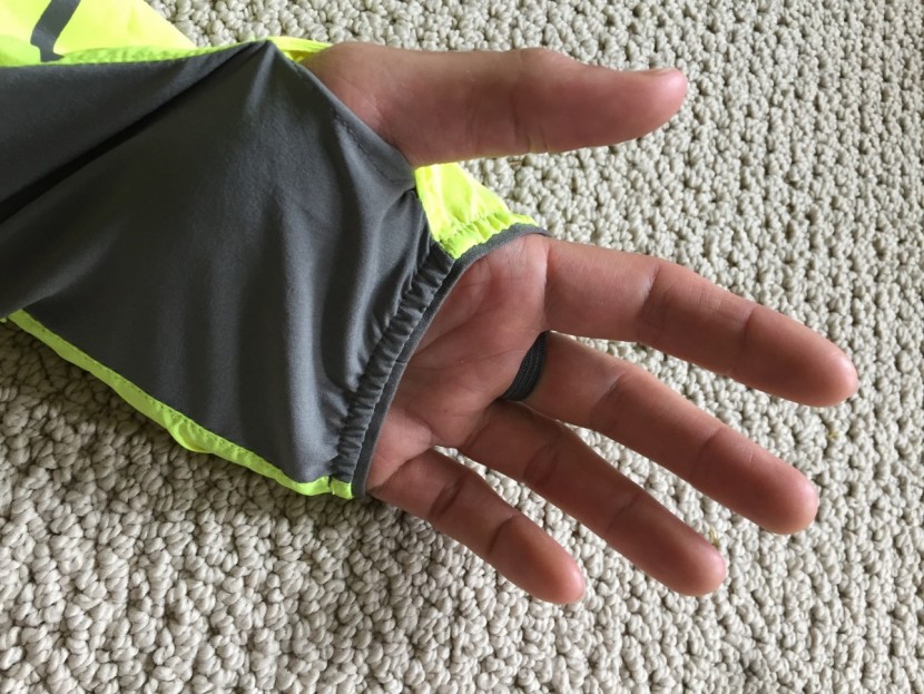 outdoor research boost - having a thumb hole and a middle finger loop keep the sleeves of the...