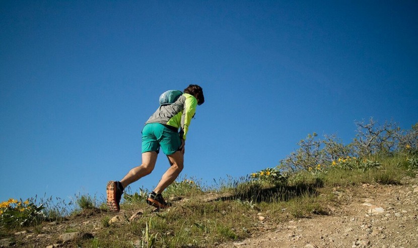outdoor research boost - the breathability of the boost became apparent on the 4 mile uphill...