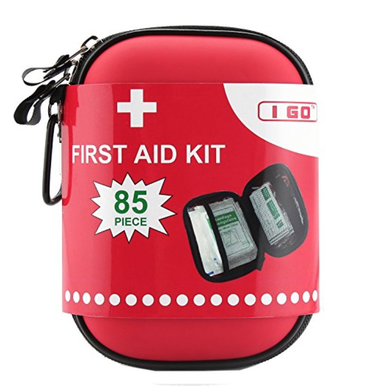 First Aid Kit Waterproof All Purpose Emergency Kit with Shoulder