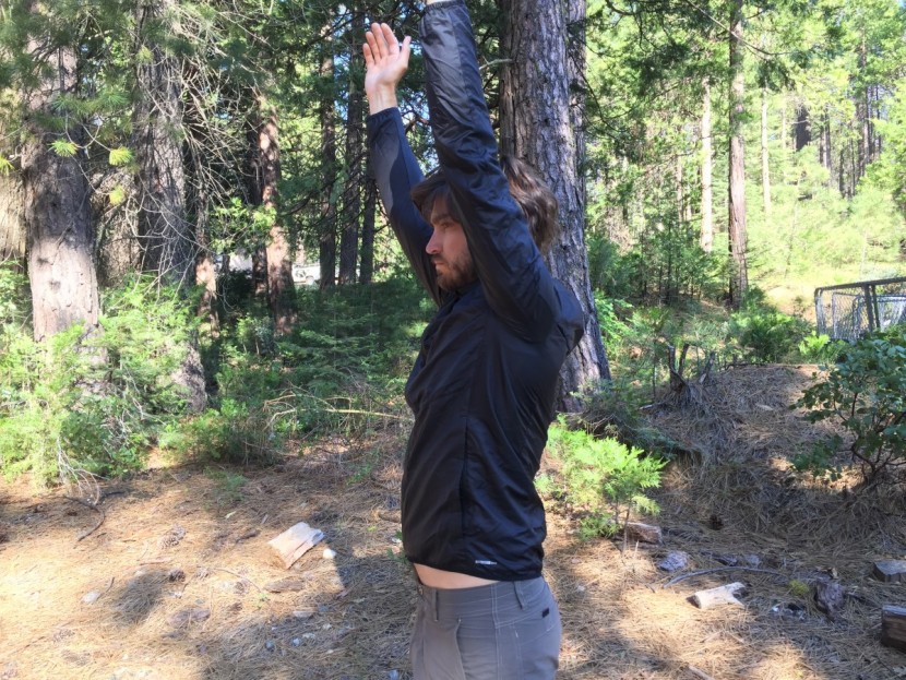 salomon agile - the shoulders were so restrictive when we lifted our arms, the...