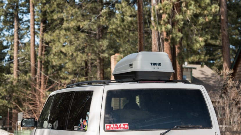 thule sidekick - the sidekick basking in the california sun