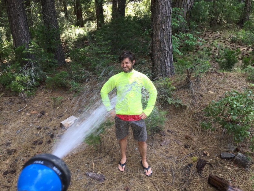 outdoor research boost - the boost&#039;s weather resistant panels held up well against water and...