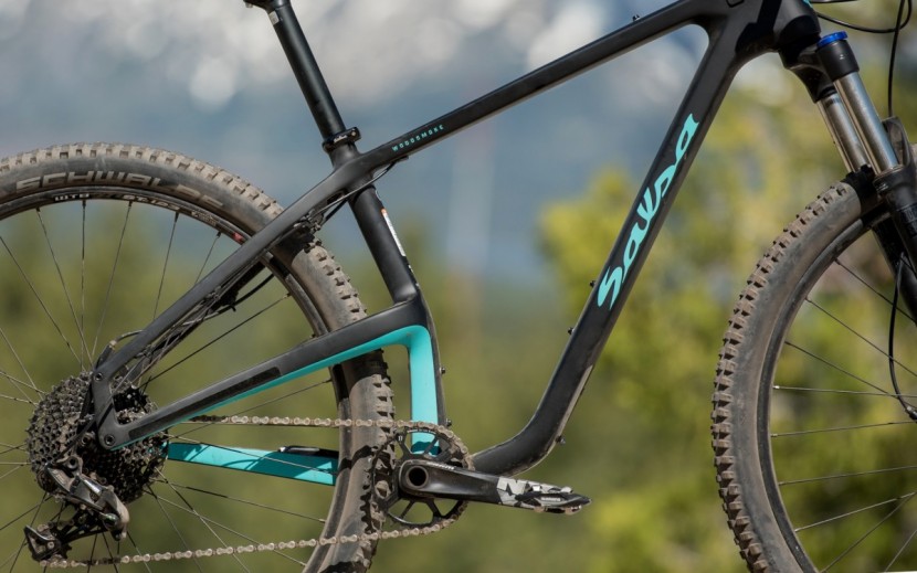 salsa woodsmoke 29 nx1 2017 - the salsa woodsmoke is built with carbon fiber and has a unique...