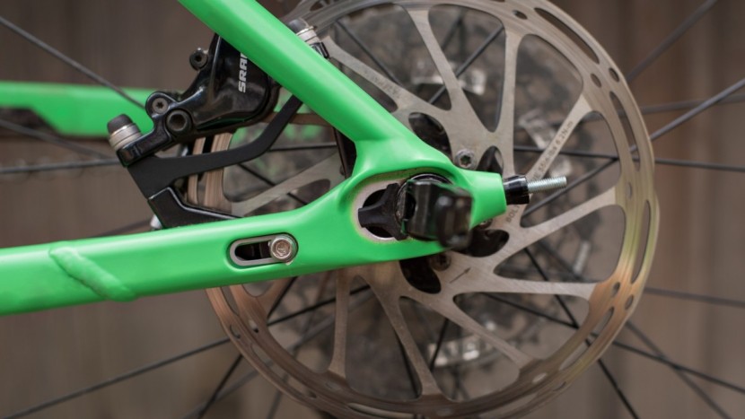 trek stache 7 2017 - adjustable dropouts allow you to choose between &quot;long&quot; and &quot;short&quot;...