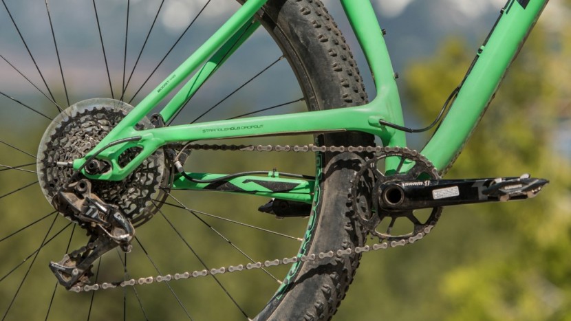 trek stache 7 2017 - sram x1 cranks are a very pleasant surprise on this gx 1x11...