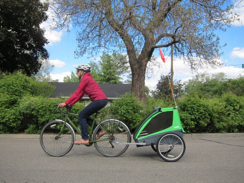 thule cadence - this trailer is lightweight and aerodynamic, and we found it to be...